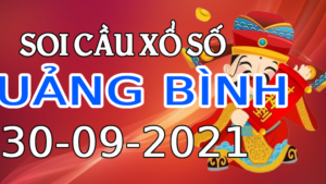 Dự đoán kết quả XSQB hôm nay 30/9/2021, soi cầu Xổ Số Quảng Bình