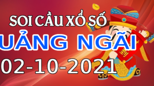 Dự đoán kết quả XSQN hôm nay 02/10/2021, soi cầu Xổ Số Quảng Ngãi