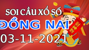 Dự đoán kết quả XSDN hôm nay 03/11/2021, soi cầu Xổ Số ĐỒNG NAI
