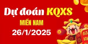 Dự đoán XSMN 26/1/2025, soi cầu Xổ Số Miền Nam hôm nay
