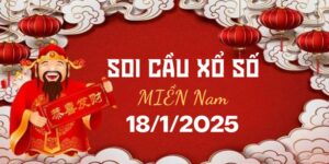 Dự đoán XSMN 18/01/2025, soi cầu Xổ Số Miền Nam 18-01-2025