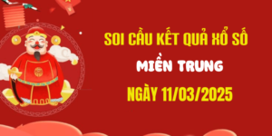 Dự đoán xổ số miền Trung 11/3/2025, soi cầu XSMT hôm nay